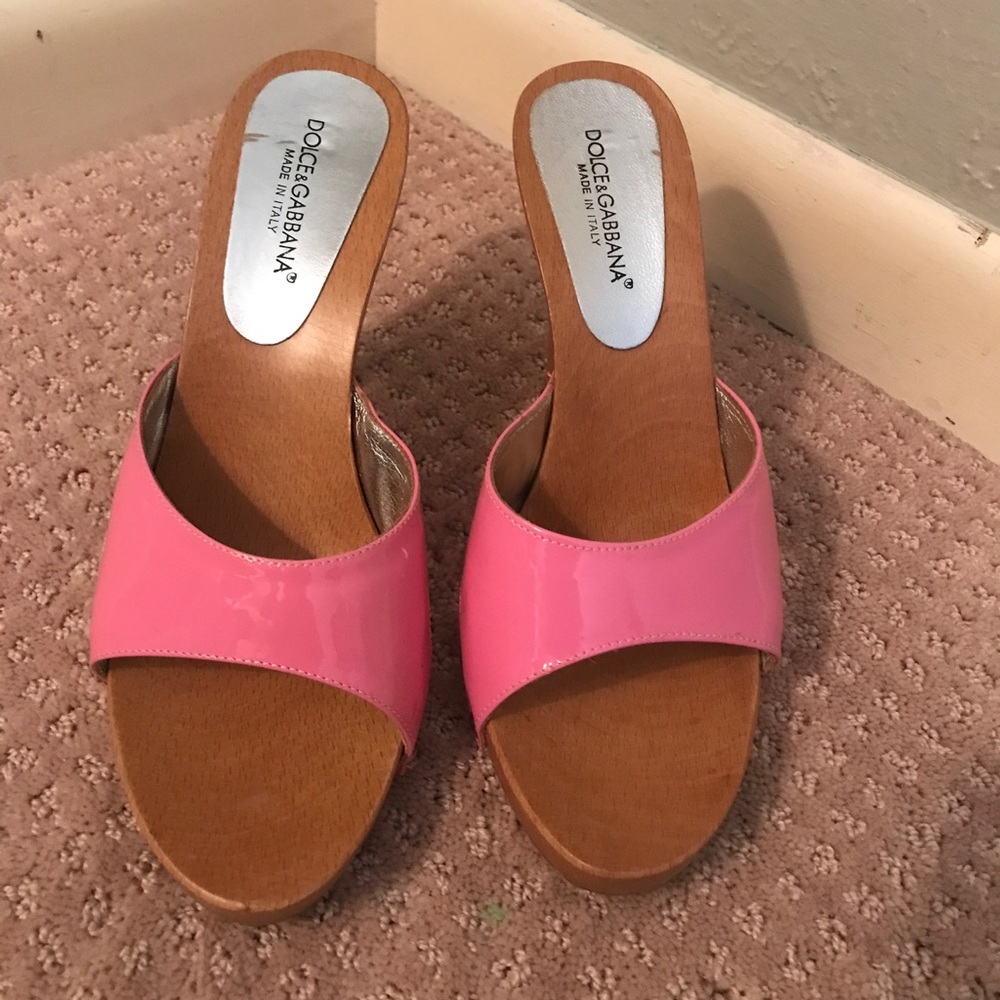 Dolce & Gabbana Vintage Platform Sandals